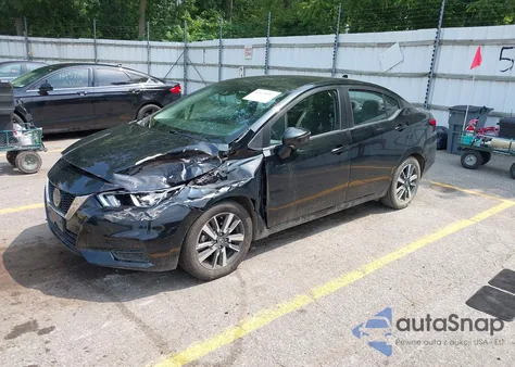 2021 Nissan Versa Sv Xtronic Cvt z USA, uszkodzony, nr VIN 3N1CN8EV1ML826692